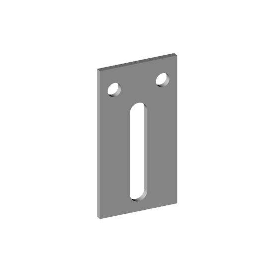 Plat de fixation 75x40x3 - PDFR