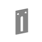 Plat de fixation 75x40x3 - PDFR