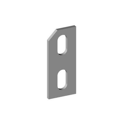 Plat de fixation 60x25x3 - PDFS
